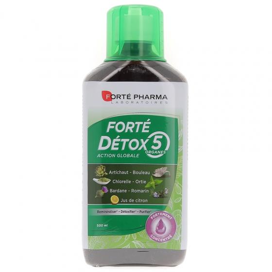 Forte detox 5 organes Forte Pharma - flacon de 500 ml