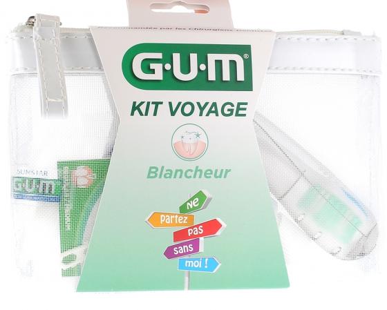 Kit de voyage blancheur Gum - 1 kit voyage