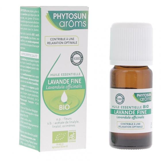 Huile essentielle de lavande fine Bio Phytosun arôms - flacon de 10 ml