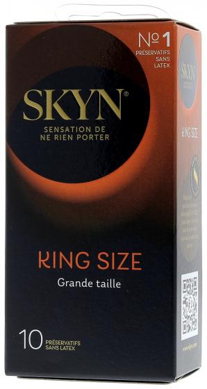 Skyn King Size préservatifs sans latex Manix - boîte de 10 préservatifs