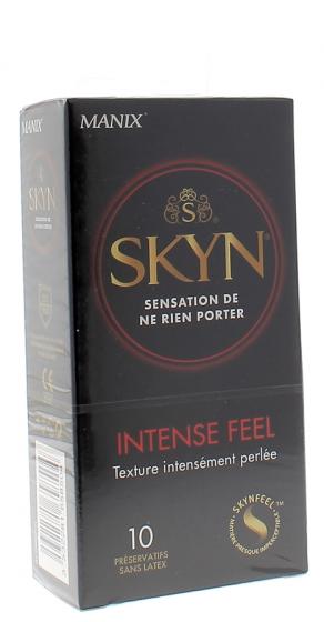 Préservatifs Manix skyn intense feel - boîte de 10 préservatifs