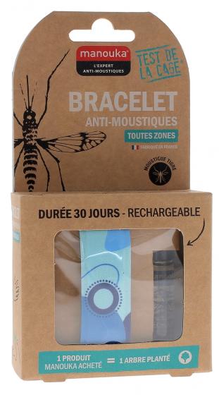 Bracelet anti-moustiques Manouka - 1 bracelet
