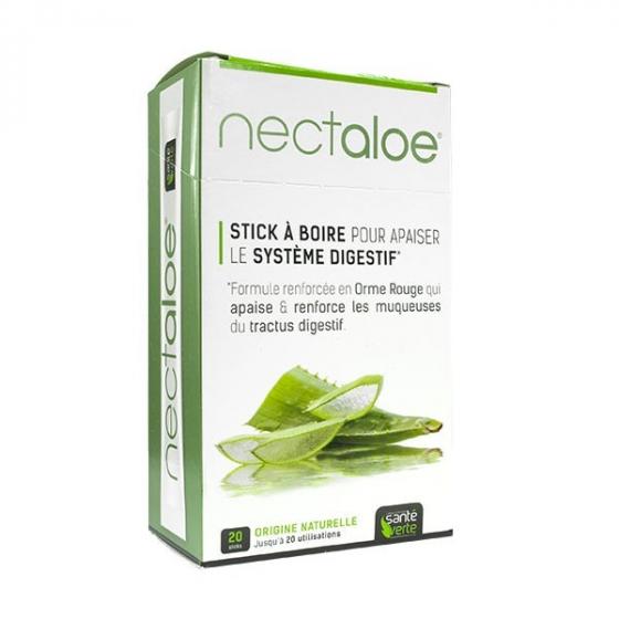 Nectaloe stick à boire Santé Verte - boite de 20 sticks