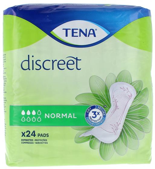 Tena Lady Discreet Normal - 24 protections anatomiques