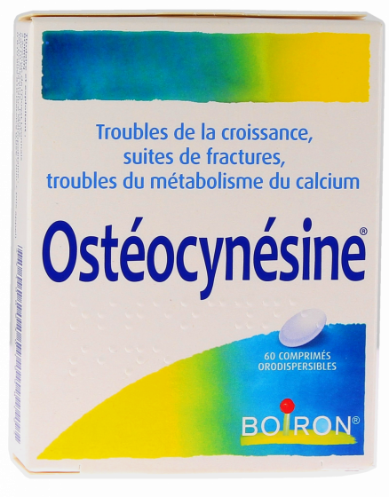 Ostéocynésine Boiron - boîte de 60 comprimés orodispersibles