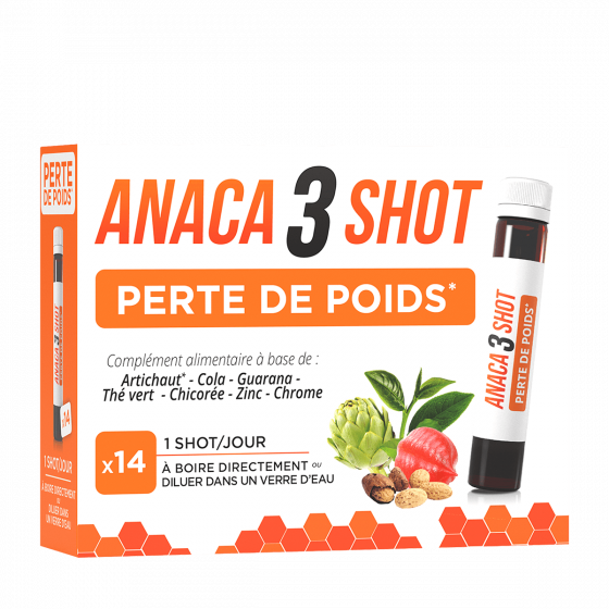 Perte de poids Anaca3 - boîte de 14 shots