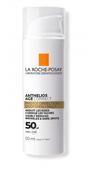 Anthelios Age Correct Soin Quotidien SPF 50 La Roche-Posay - flacon-pompe de 50ml