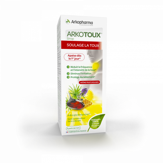Arkotoux Sirop soulage la toux Arkoharma - flacon de 140 ml