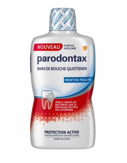 Bain de bouche protège les gencives Parodontax - flacon de 500 ml