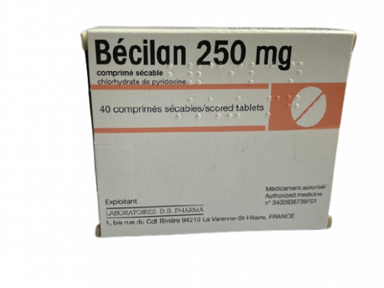 Bécilan 250 mg - boîte de 40 comprimés sécables