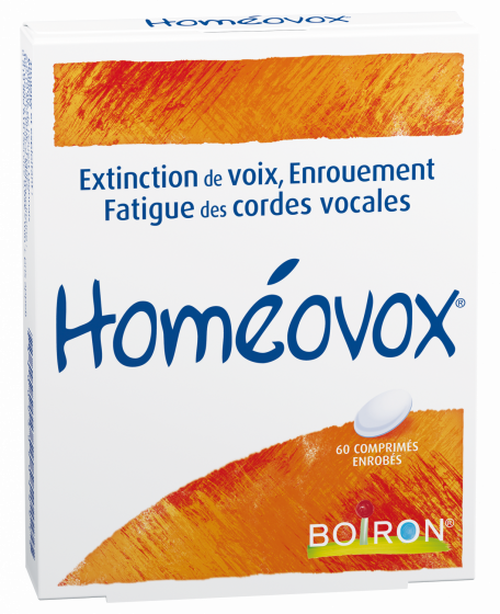 Homeovox comprimé enrobé Boiron - boite de 60 comprimés