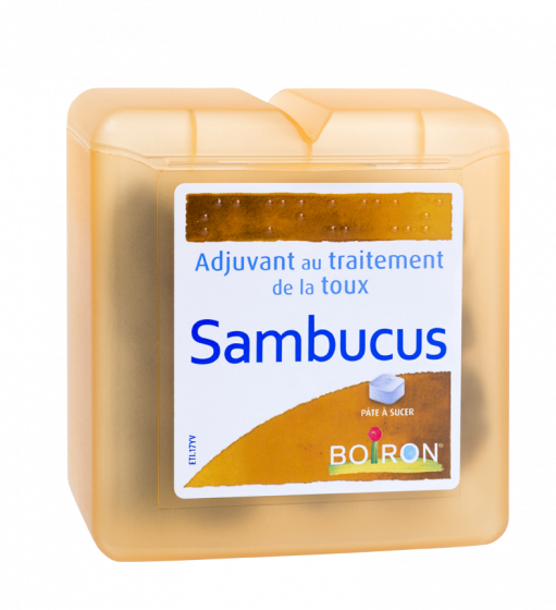 Pâtes pectorales Sambucus Boiron - boite de 70 g