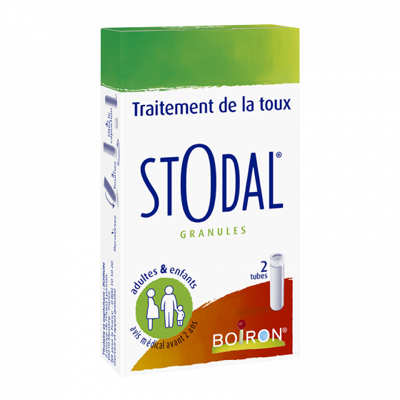 Stodal granules Boiron - boite de 2 tubes