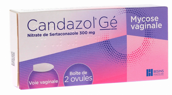 Candazol Gé - boîte de 2 ovules