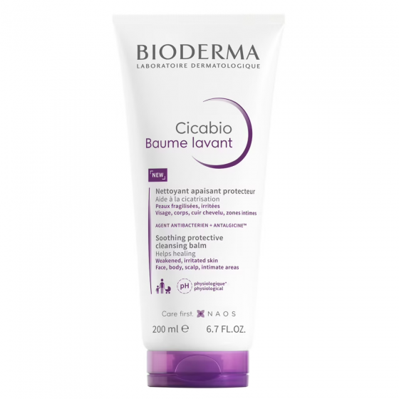 Cicabio Baume lavant Bioderma - tube de 200ml