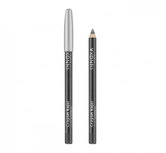 Crayon kajal yeux sensibles gris Innoxa - crayon de 1,2 g