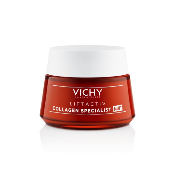 LiftActiv Crème Collagen Specialist nuit Vichy - pot de 50 ml