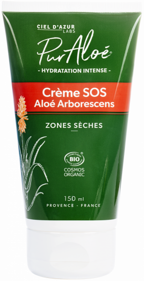 Crème SOS Aloé Arborescens bio Pur Aloé - tube de 150ml