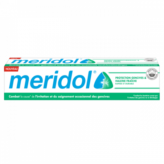 Dentifrice Protection gencives et haleine fraîche Meridol - tube de 75ml