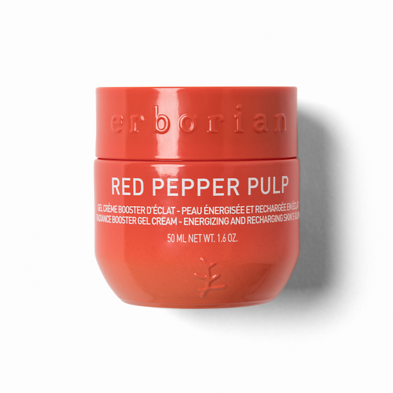 Gel Crème Booster d'Éclat Red Pepper Pulp Erborian - pot de 50 ml