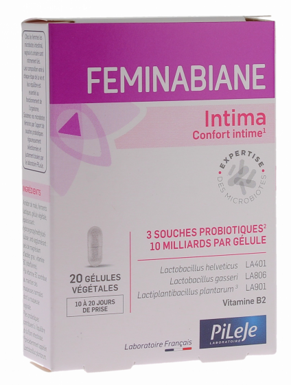 Feminabiane intima confort intime Pileje - boite de 20 gélules