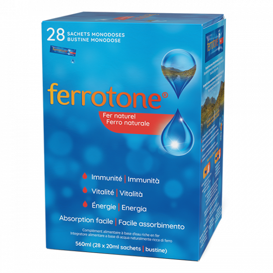 Ferrotone original Famadem - boîte de 28 sachets