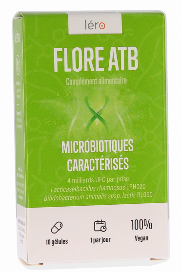Flore ATB Léro - boîte de 10 gélules