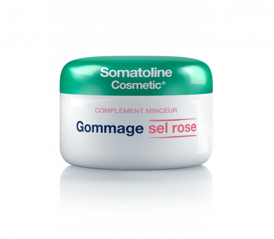 Gommage sel rose Somatoline Cosmetic - pot de 350 g