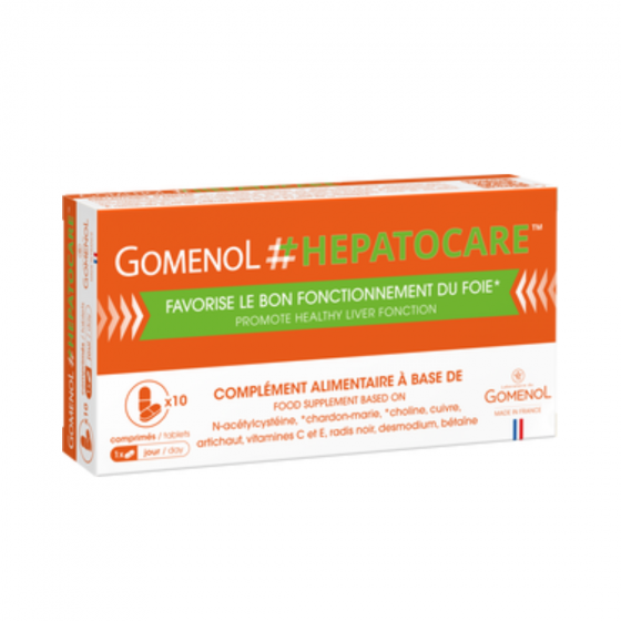 Hepatocare Gomenol - boite de 10 comprimés