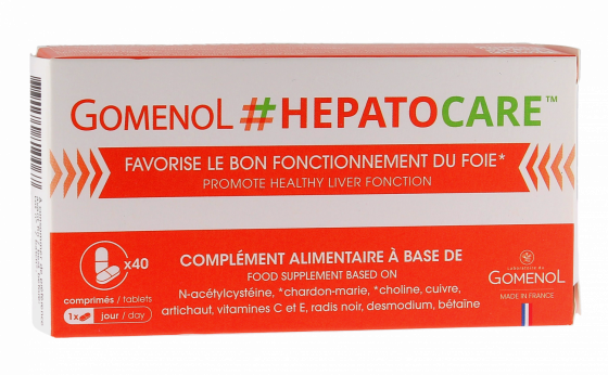 Hepatocare Gomenol - boite de 40 comprimés