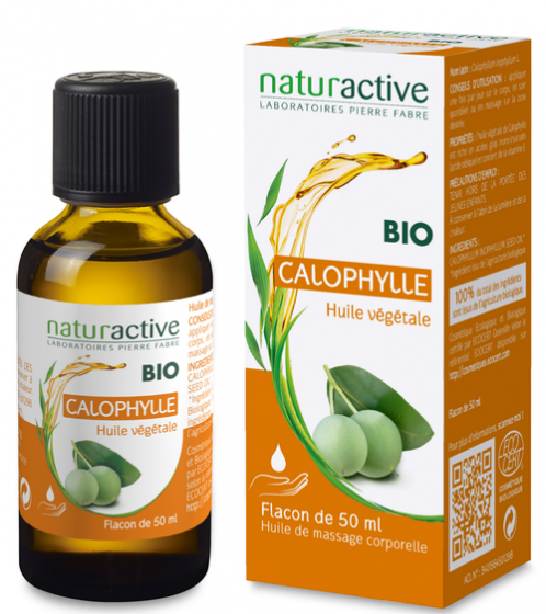 Huile de Calophylle Bio Naturactive - flacon de 50 ml