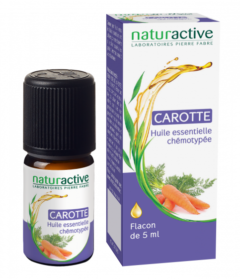Huile essentielle chémotypée carotte Naturactive - flacon de 5 ml