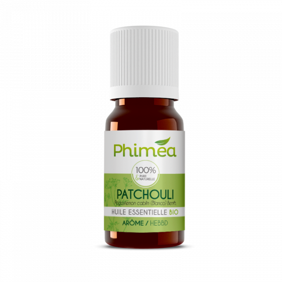 Huile essentielle de Patchouli BIO Phimea - flacon de 5 ml