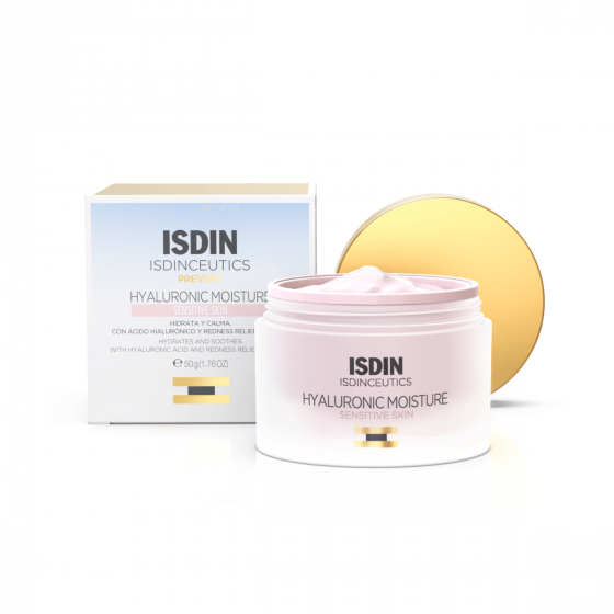 Hyaluronic Moisture peau sensible Isdin - pot de 50 ml
