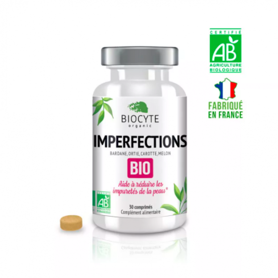 Imperfections bio Biocyte - boîte de 30 comprimés