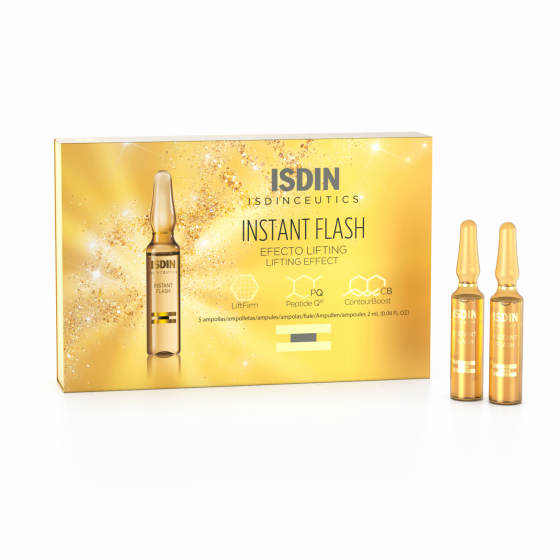 Isdinceutics Instant Flash Isdin - boîte de 5 ampoules de 2 ml