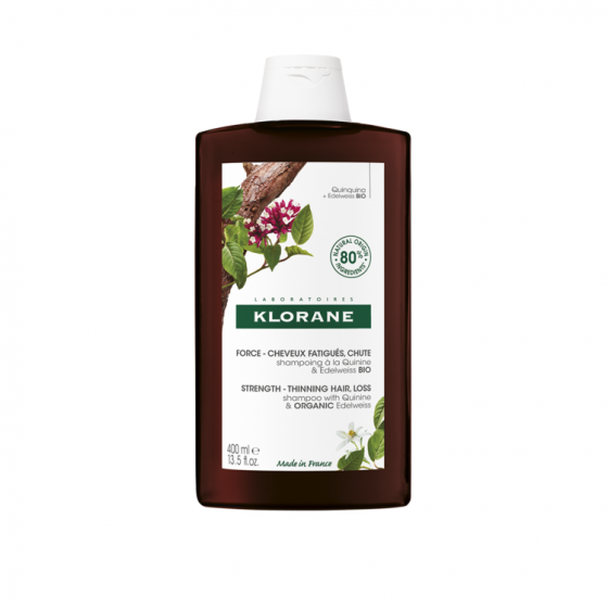 Shampooing à la Quinine & Edelweiss bio Klorane - flacon de 400 ml