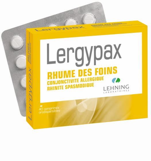 Lergypax comprimé orodispersible Lehning - boite de 40 comprimés