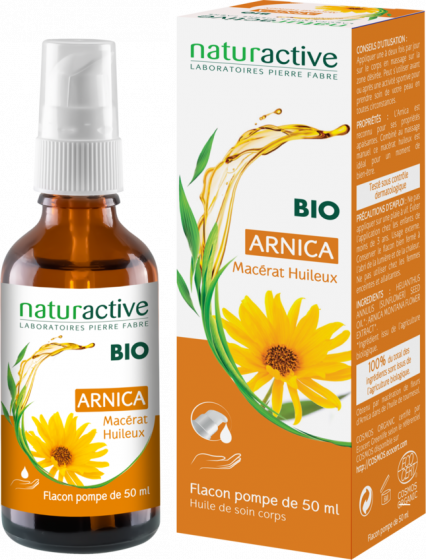 Macérat huileux Arnica Bio Naturactive - flacon de 50 ml
