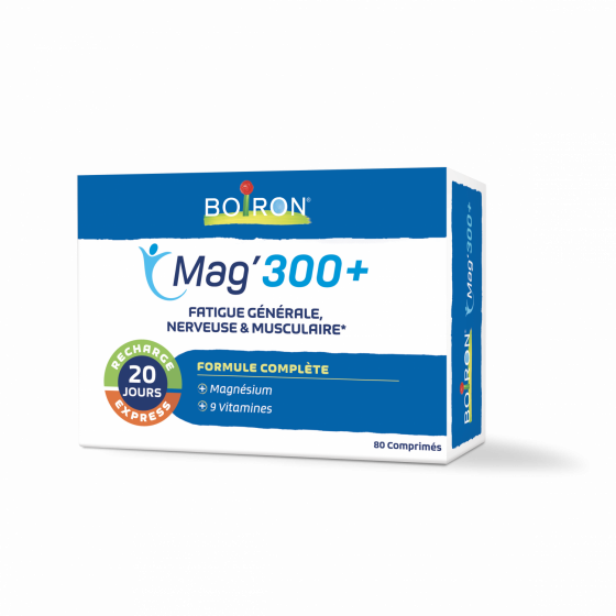 Mag'300 + Boiron - boîte de 80 comprimés