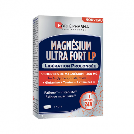 Magnésium Ultra fort LP Forté Pharma - boîte de 30 comprimés