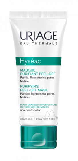 Hyseac Masque purifiant peel-off Uriage - tube de 50 ml
