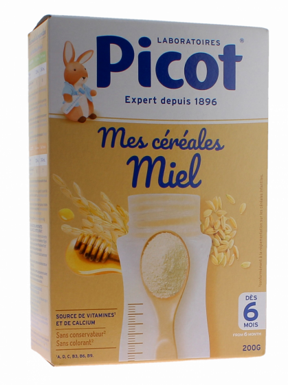 Mes céréales miel Picot - boite de 200g