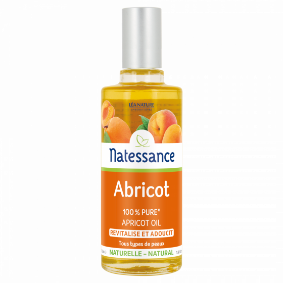 Natessance huile revitalisante abricot Léa Nature - flacon de 50 ml