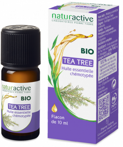 Huile essentielle de Tea Tree bio Naturactive - flacon de 10 ml