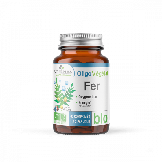 OligoVégétal Fer bio 3 Chênes - pot de 60 comprimés