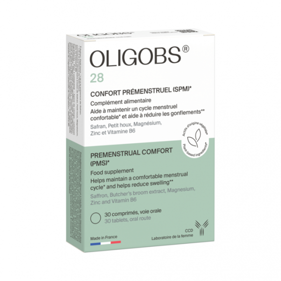 Oligobs 28 Confort prémenstruel CCD - boîte de 30 comprimés