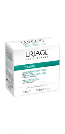 Pain dermatologie Hyséac Uriage - 1 pain de 100g