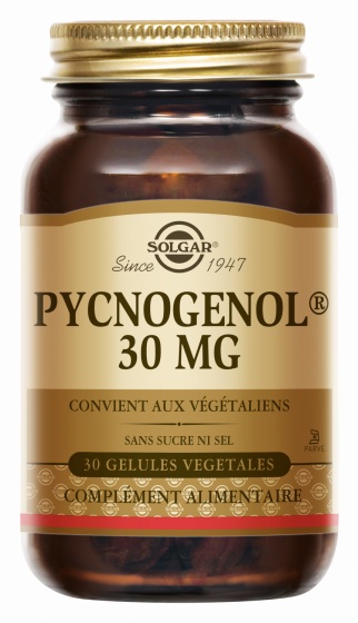 Pycnogenol 30 mg Solgar - pot de 30 gélules
