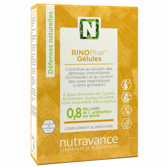 RINOPhar Nutravance - boîte de 30 gélules